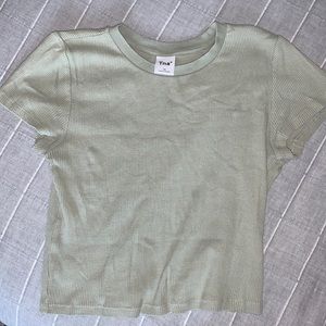 light green t-shirt tna